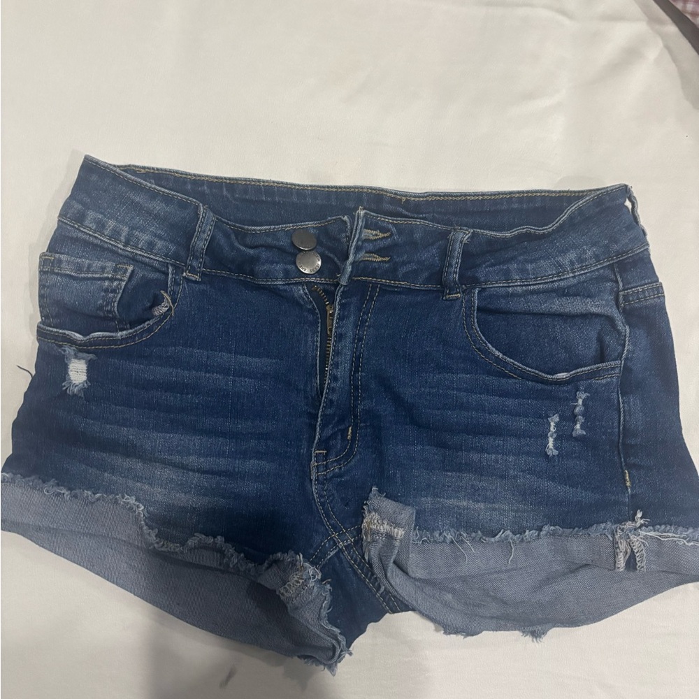 Denim Blue Women's Shorts